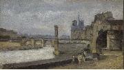 Stanislas lepine The Pont de la Tournelle Germany oil painting artist